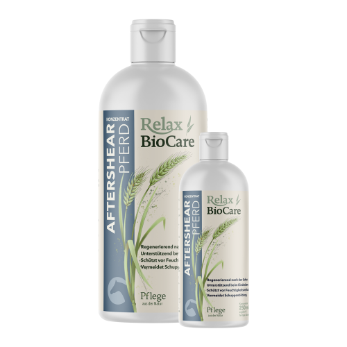 Aftershear paard concentraat - Speciale huid- en vachtverzorging na het scheren, ook bij roos