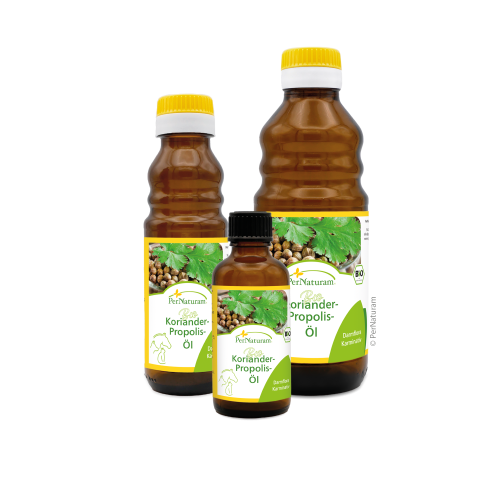 Koriander Propolis Oil - Darmflora, windafdrijvend