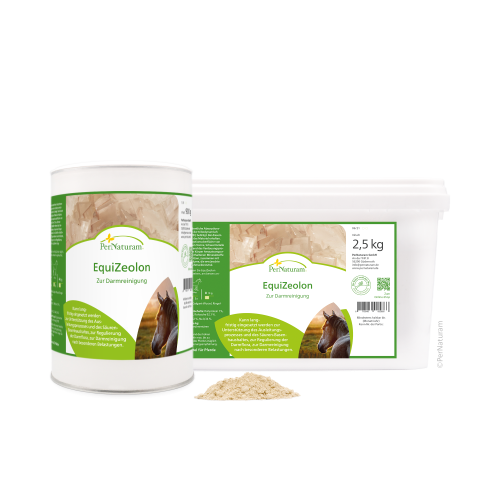 EquiZeolon - Binding en afvoer van verontreinigde stoffen, gifstoffen en zware metalen, ondersteuning darmflora en verzorging darmslijmvlies en zuur-base evenwicht